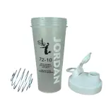 MD STAY FIT Jordan Protein Shaker Bottle with Mixing Ball, Flip-Top Lid, for Gym and Fitness