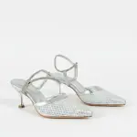 Elegant heels featuring a luxurious mesh design C-79