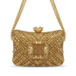 Geometrically Encrusted Crystal Evening Bag VS-68
