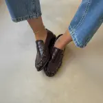 Cairo Ruched loafers