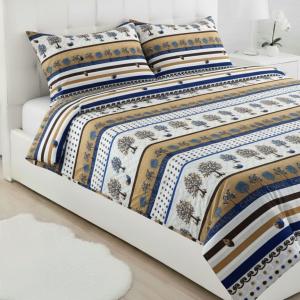 طقم سرير كبير ٤ قطع مقاس كوين