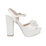 Beaded Embellished Platform Sandals C-124