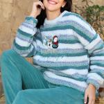 Turquoise pyjama set