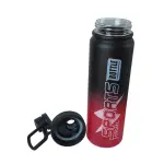 MD Stay Fit Sports Bottle with Handle, 1000ml Capacity, Graduated Design, Wide Mouth, Leak-Proof Cap, Measurement Markings