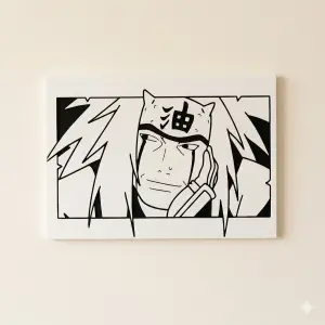 Jiraiya 3D Wall Art