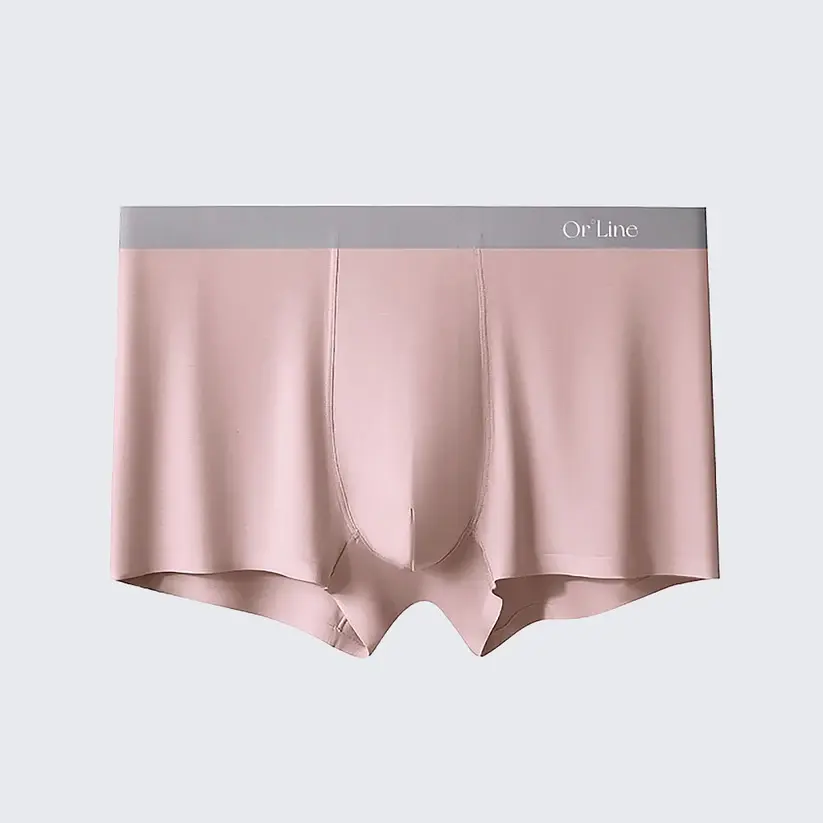 Lenzing Modal Boxer Briefs for Men Mid Rise Seamless Breathable