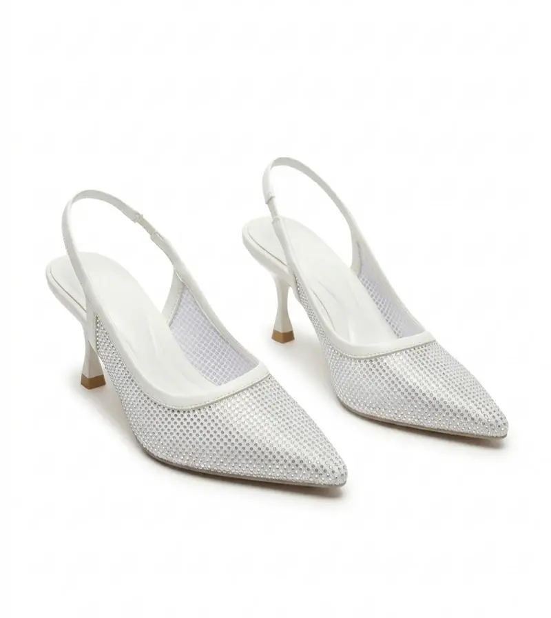 Crystal Embellished Elegant Heels C-97