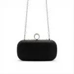 Beaded Handbag with Diagonal Stripes VS-49