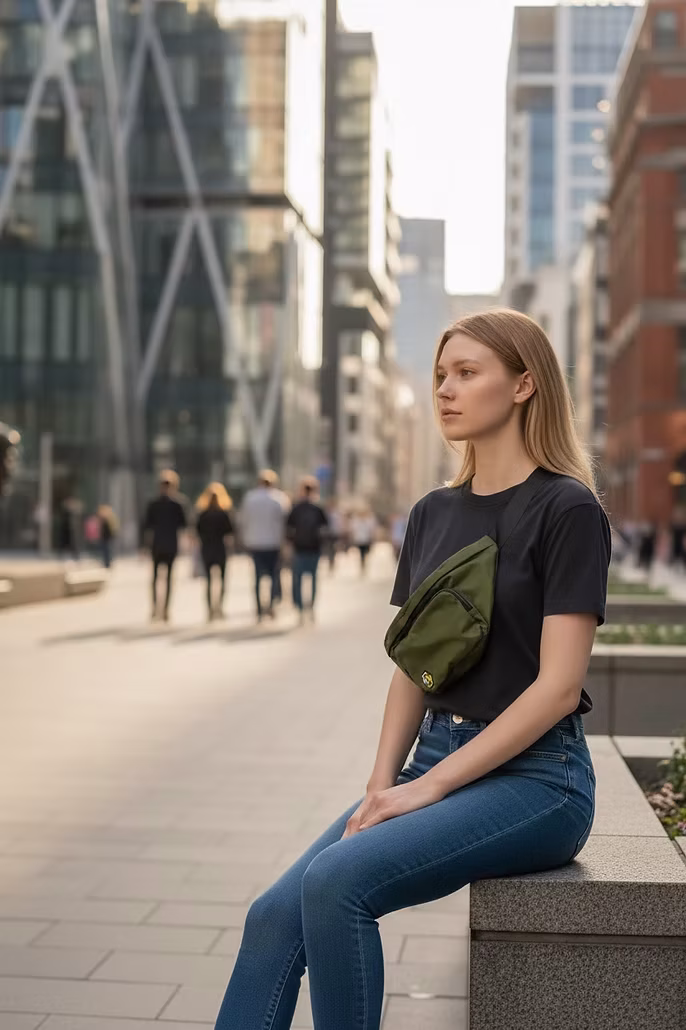 MS waterproof waist Bag