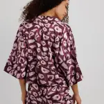 Chic Royal Feather Pajama