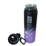 MD Stay Fit Sports Bottle with Handle, 1000ml Capacity, Graduated Design, Wide Mouth, Leak-Proof Cap, Measurement Markings
