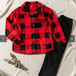 red&black pyjama set