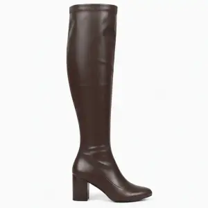 Long Boot Mid Heels Leather B-16 1 Reviews