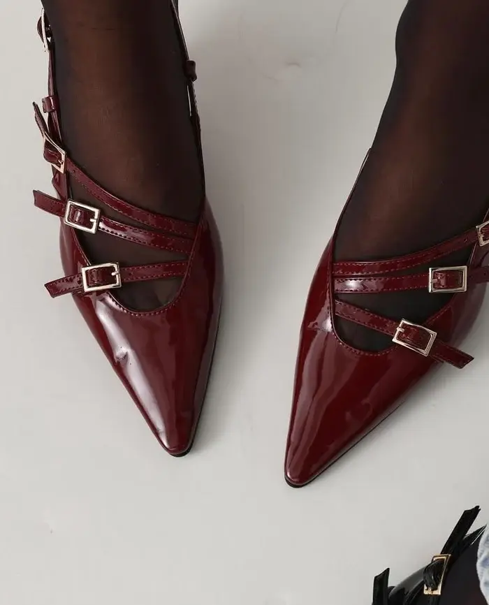 Multi TOE THREE STRAPS Heels