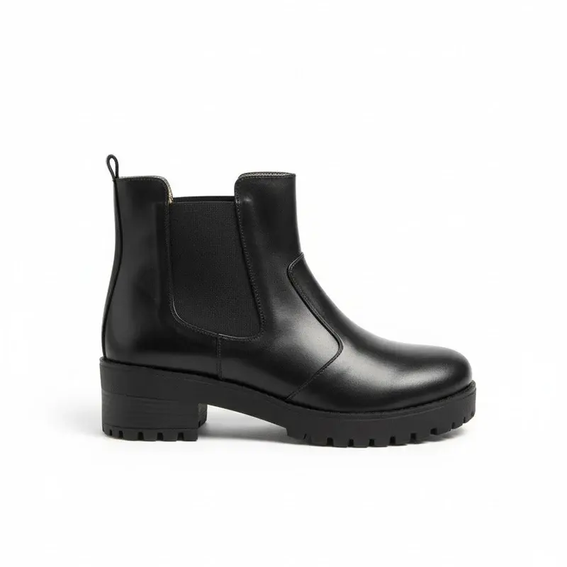 Ankle Boot Leather B-1
