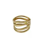 Multi-Band Gold Bangle Bracelet BR-104