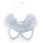 Fluffy Double Pom-Pom Hair Clip – F-1