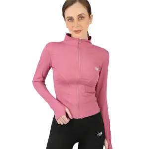 Verde Women's Zip Pink Jacket