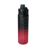 MD Stay Fit Sports Bottle with Handle, 1000ml Capacity, Graduated Design, Wide Mouth, Leak-Proof Cap, Measurement Markings