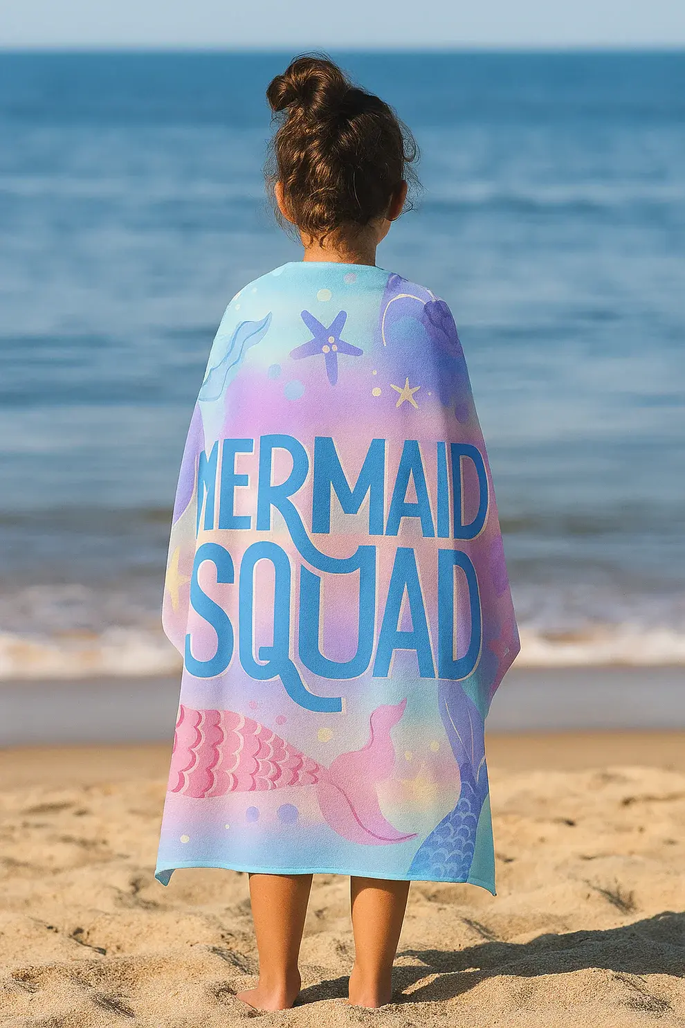 Agha Home Coastal Printed Microfiber Towel