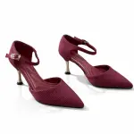Elegant Rose Buckle Heels C-88
