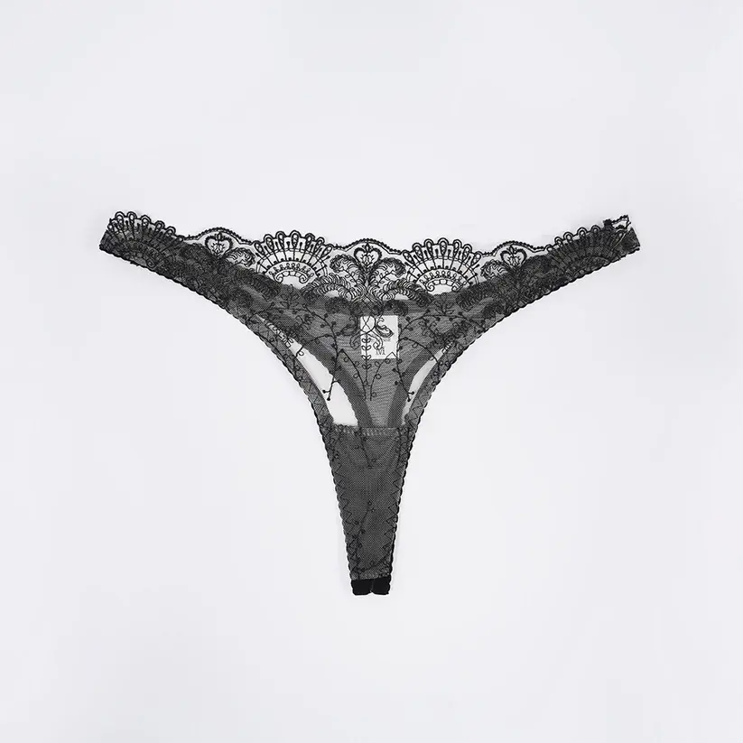 Lace Floral Embroidered Bodysuit Gloves Set