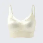 Seamless Satin Camisole Built-in Bra Push Up Plus Size Top