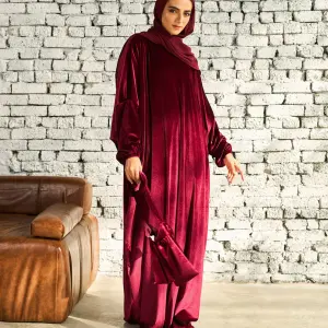 MAROON VELVET CLASSIC ISDAL