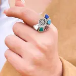 خاتم فرى سايز فضه ستايل عربى