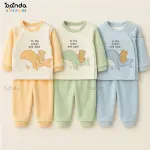 بيجامة قطيفة بيتي حوت ذيل بارز