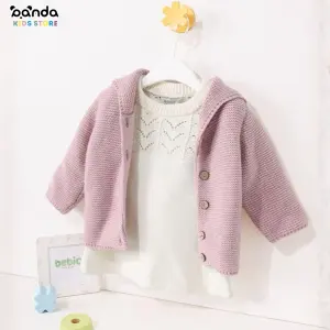 طقم فستان تريكو مع جاكيت ارنب كشمير