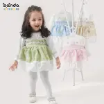 فستان بناتي خروجي قطن ، ورود asael