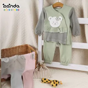 بيجامة بيتي قطن ، قطة وردة كرانيش ليندو