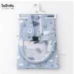 ساتر رضاعة طبقتين مع شبكة لرؤية الطفل ن حزام توسيع وتضييق ، ماي فيرست بيبي الوان متعددة