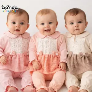 بيجامة قطن بناتي بيتي ، لياقة مربعات فيونكة ليندو