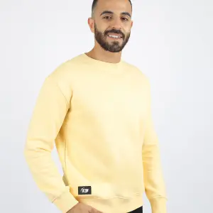 Men's Light Yellow Sweatshirt