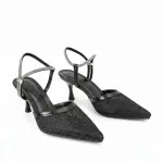 Elegant heels featuring a luxurious mesh design C-79