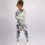 Long Sleeve Women's Gray T-Shirt