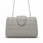 Luxury Geometric Embellished Evening Bag VS-69