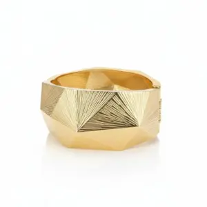 Modern Geometric Bangle BR-107