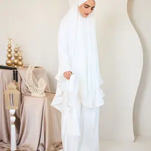 WHITE CREPE SET ISDAL