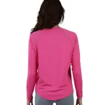 Slim Long Sleeve Fuchsia Top