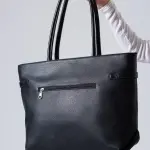 Classic Belt Detail Tote-black