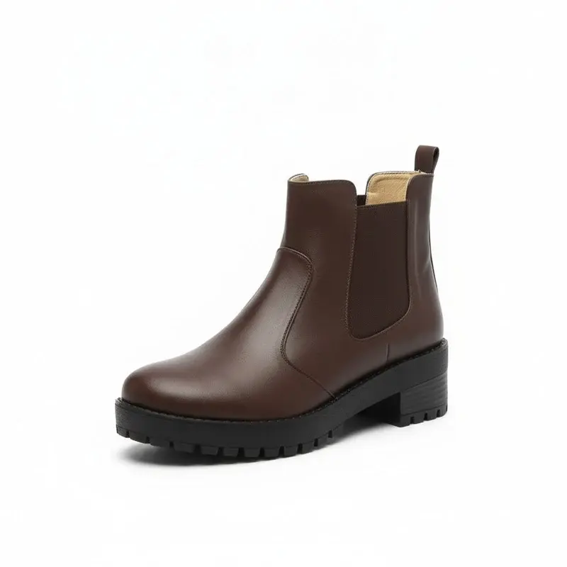 Ankle Boot Leather B-1