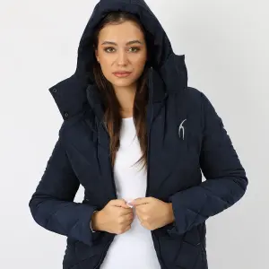 Women's Puffer Navy Jacket