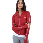 Athleisure Inspire Zip Red Jacket