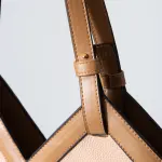 V-Cut Shoulder Bag-cafe