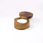 Natural Wooden Candles with an Artistic Touch Handmade Luxury That Brings Warmth to Your Home