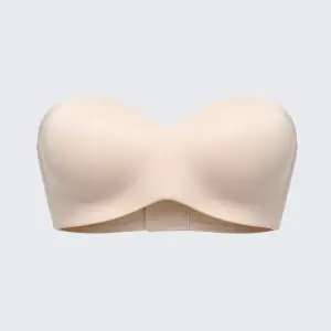 Strapless Underwire Bra Plus Size Bandeau with Removable Straps
