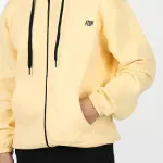 Unisex Essential Zip L.Orange Hoodie